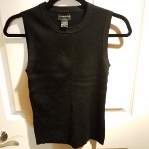 Banana Republic Stretch Black Sleeveless Top